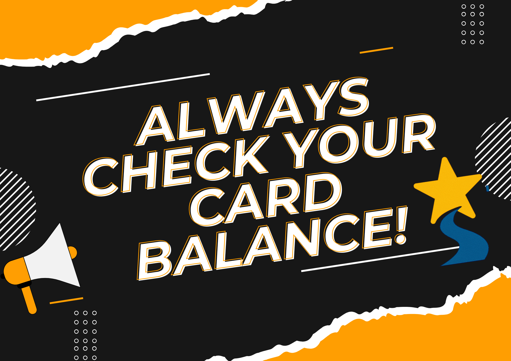 Friendly Reminder to our loyal passenger!